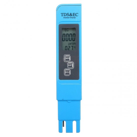 3 in 1 Digital LCD TDS EC Temperature PPM Meter Tester Filter Pen Stick Water Quality Purity Tester