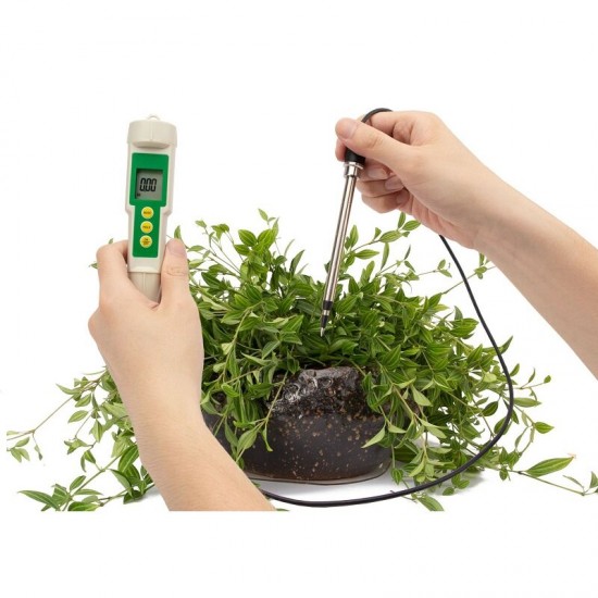 3 in 1 EC/CF/TDS Meter High Precision Soil Moisture Detector Split Nutrient Plant Orchard Soil Hardness Monitor 3 in 1 EC/CF/TDS Meter High Precision Soil Moisture Detector Split Nutrient Plant Orchard Soil Hardness Monitor