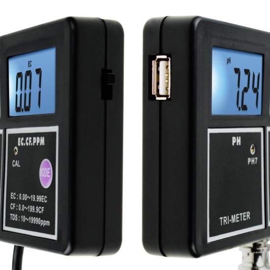 5 In 1 Water Quality Multi-parameter PH EC CF TDS(ppm) Temp Tester Meter Aquariums Hydroponics Pool Fish Tank Pond Drinking 5 In 1 Water Quality Multi-parameter PH EC CF TDS(ppm) Temp Tester Meter Aquariums Hydroponics Pool Fish Tank Pond Drinking