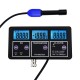 6 In 1 Water Quality Multi-parameter PH EC CF TDS(ppm) ORP Temp Tester Meter Aquariums Hydroponics Pool Fish Tank Pond Drinking