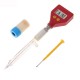 PH Meter Water Quality Tester with Sharp Glass Electrode for Water Food Cheese Milk Soil pH Test