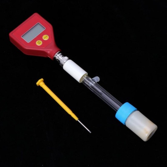 PH Meter Water Quality Tester with Sharp Glass Electrode for Water Food Cheese Milk Soil pH Test