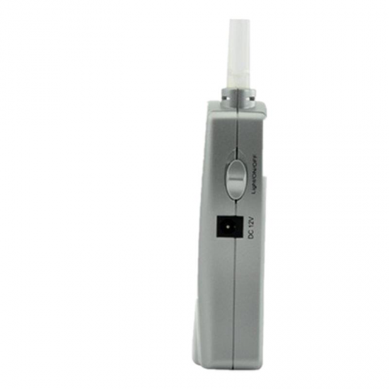 Digital Breath Alcohol Tester 5 Mouthpieces Breathalyzer With LCD Screen Professional Alcohol Detector Powered By USB Charger Drunk Driving Measurement Tool Digital Breath Alcohol Tester 5 Mouthpieces Breathalyzer With LCD Screen Professional Alcohol Detector Powered By USB Charger Drunk Driving Measurement Tool