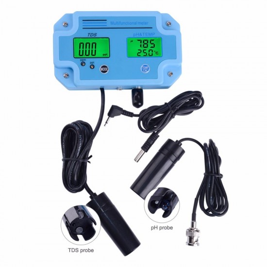 Digital LED PH TDS Meter Tester with 2 in 1 High Accuracy Monitoring Equipment Tool