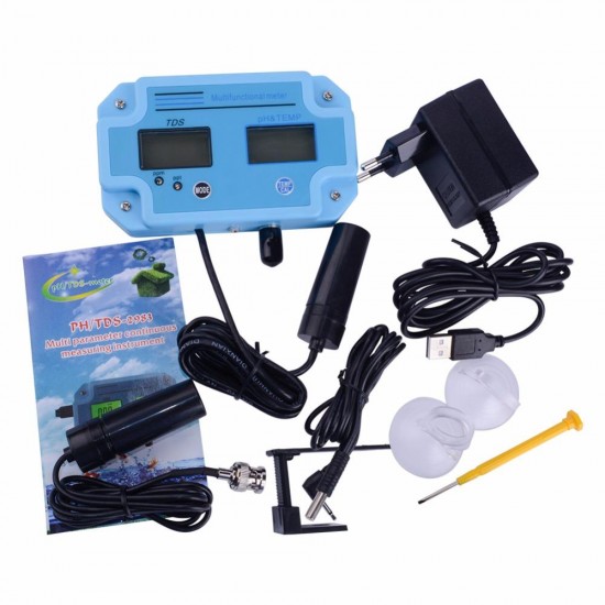 Digital LED PH TDS Meter Tester with 2 in 1 High Accuracy Monitoring Equipment Tool Digital LED PH TDS Meter Tester with 2 in 1 High Accuracy Monitoring Equipment Tool