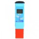 Digital PH Meter Waterproof PH/Temperature Tester Water Quality Test with Dual Level LCD Display