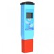 Digital PH Meter Waterproof PH/Temperature Tester Water Quality Test with Dual Level LCD Display