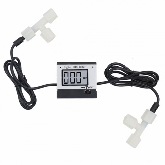 Double TDS Detector Wall-mounted Water Quality Analyzer Meter Embedded Conductivity Monitor Tester Double TDS Detector Wall-mounted Water Quality Analyzer Meter Embedded Conductivity Monitor Tester