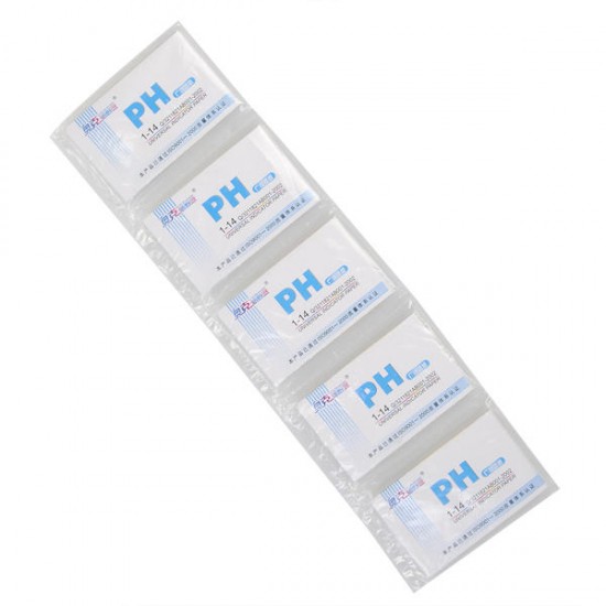 5lot (80piece/lot) pH Meters pH Tester Strips Indicator Paper