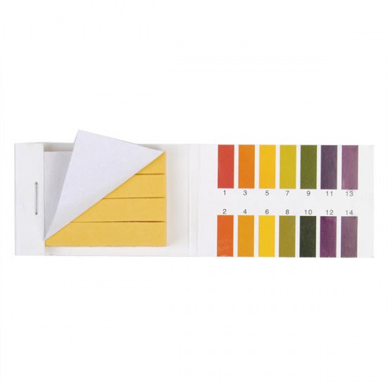 5lot (80piece/lot) pH Meters pH Tester Strips Indicator Paper