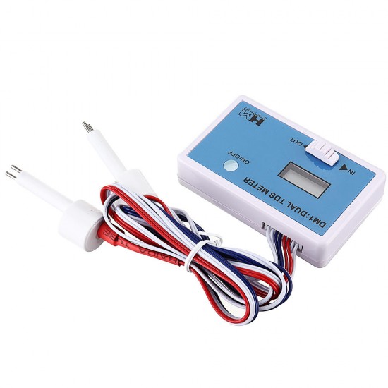 HM Digital DM-1 Home Tap Water In-Line Dual TDS Monitor for Measure both In-put Water and Out-put Water HM Digital DM-1 Home Tap Water In-Line Dual TDS Monitor for Measure both In-put Water and Out-put Water