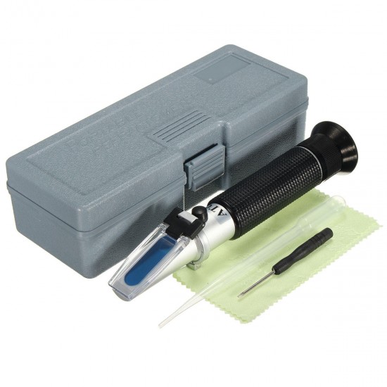 Handheld Salinity Refractometer Salt Water Salinity Reader Meter Range 0-10%