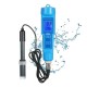 High Accuracy pH Meter ATC 2-in-1 pH & Temperature Meter Skin pH Acidimeter Portable pH Test Pen Aquarium Fish Tank pH Value Meter 1.2-inch LCD pH Gauge with Blue Backlight