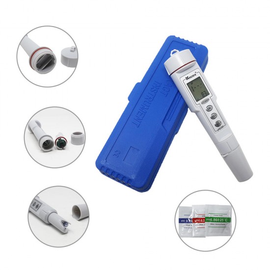 Mini 2 in 1 Aquarium Water PH & ORP Tester Monitor pH Meter Water Quality Tester