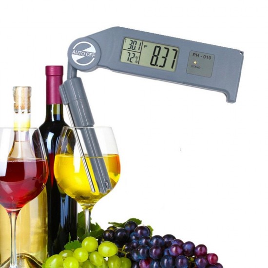 PH-010 Folding LCD Digital PH Meter Humidity PH Analyzer Water Quality Tester for Aquarium Pools Hydroponics PH-010 Folding LCD Digital PH Meter Humidity PH Analyzer Water Quality Tester for Aquarium Pools Hydroponics