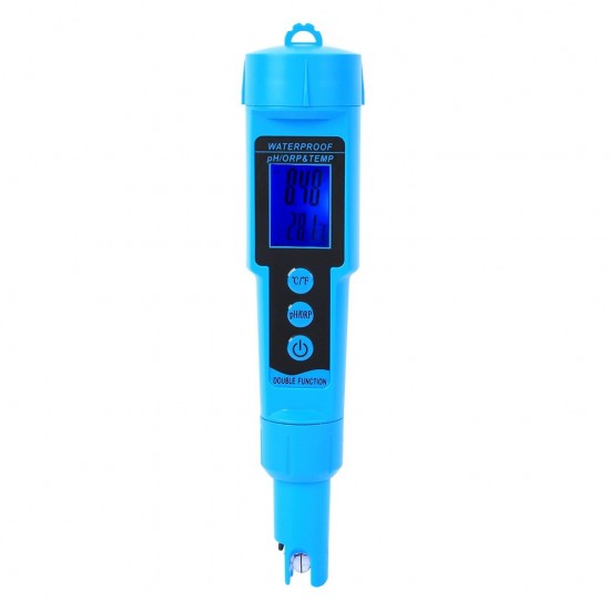 PH-689 PH ORP TEMP Meter Digital Multi-parameter pH Tester LED Pools Drinking Water Quality Monitor PH-689 PH ORP TEMP Meter Digital Multi-parameter pH Tester LED Pools Drinking Water Quality Monitor