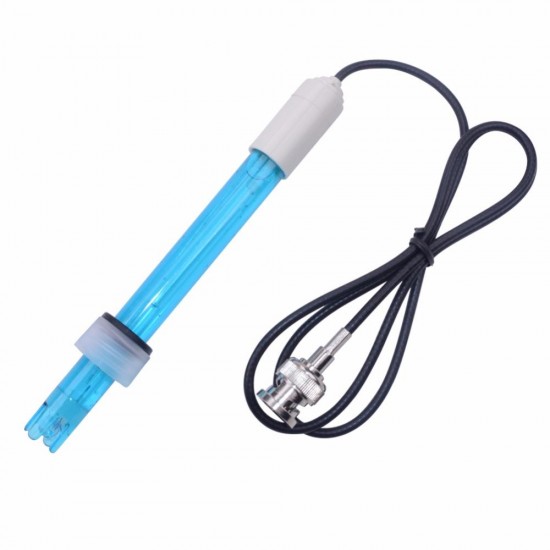 PH Electrode Probe BNC Connector PH Controller Meter Sensor Gib Digital PH Sensor Electrode for Aquarium PH Electrode Probe BNC Connector PH Controller Meter Sensor Gib Digital PH Sensor Electrode for Aquarium