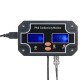 PH/EC-2681 2 in 1 Water Quality Tester pH/EC Meter Waterproof Double Display Tester Black EU Plug