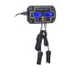 PH/EC-2681 2 in 1 Water Quality Tester pH/EC Meter Waterproof Double Display Tester Black EU Plug