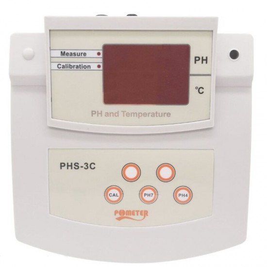 PHS-3C Portable pH Temperature 2 in 1 Automatic Calibration pH Desktop Tester