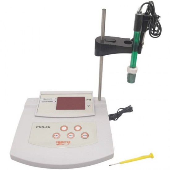 PHS-3C Portable pH Temperature 2 in 1 Automatic Calibration pH Desktop Tester
