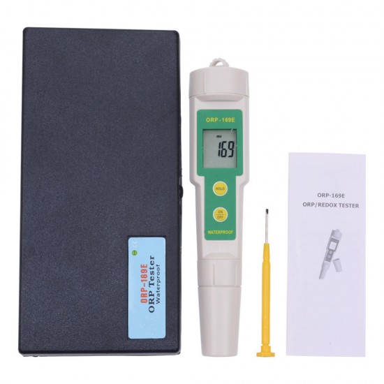 Portable Pen ORP Meter Redox Potential Tester Negative Potential Pen Water Quality Tester ORP Meter Portable Pen ORP Meter Redox Potential Tester Negative Potential Pen Water Quality Tester ORP Meter