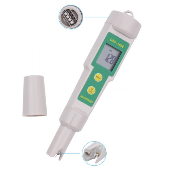 Portable Pen ORP Meter Redox Potential Tester Negative Potential Pen Water Quality Tester ORP Meter