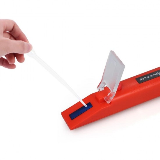 Sugar Meter Refractometer Portable Brix Detector Handheld Sugar Meter ATC Refractometer Sugar Concentration Detector Sugar Solution Content Test Tool Saccharometer 58-90% Brix Scale Range Sugar Meter Refractometer Portable Brix Detector Handheld Sugar Meter ATC Refractometer Sugar Concentration Detector Sugar Solution Content Test Tool Saccharometer 58-90% Brix Scale Range