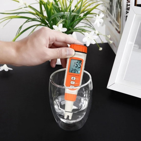 AR 8011 3 in 1 Water Quality Tester Pen for Aquarium Household Drinking Solution with ATC Function and Backlight AR 8011 3 in 1 Water Quality Tester Pen for Aquarium Household Drinking Solution with ATC Function and Backlight