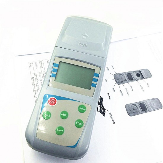 Turbidity Meter Tester Digital Concentration Meter Monitor Measurement Range 0-200NTU