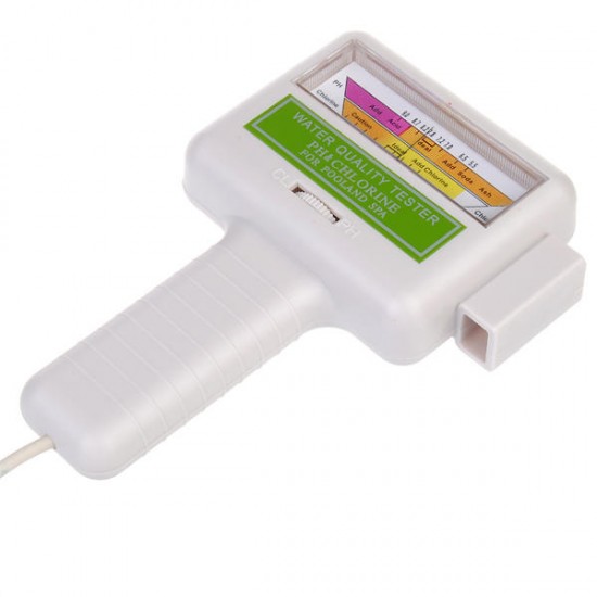 Water Quality PH/CL2 Chlorine Tester Level Meter PH Tester