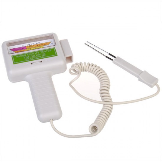 Water Quality PH/CL2 Chlorine Tester Level Meter PH Tester Water Quality PH/CL2 Chlorine Tester Level Meter PH Tester