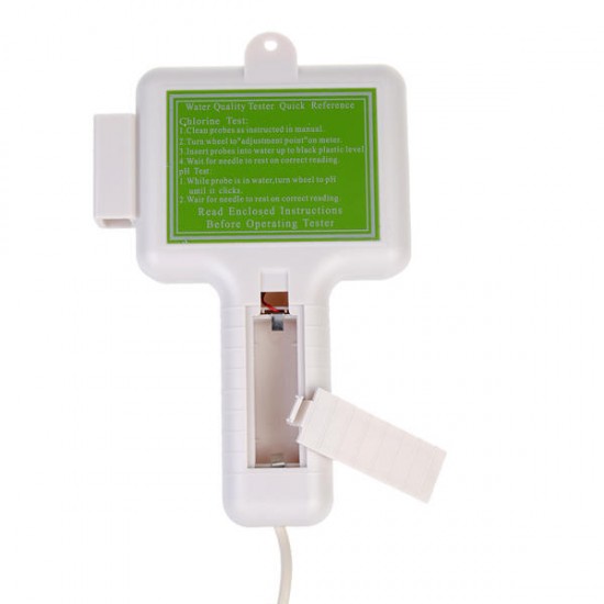 Water Quality PH/CL2 Chlorine Tester Level Meter PH Tester Water Quality PH/CL2 Chlorine Tester Level Meter PH Tester