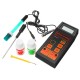 Portable PH-8414 PH ORP Temperature Meter 3 in 1 with Battery and PH Buffer Powder