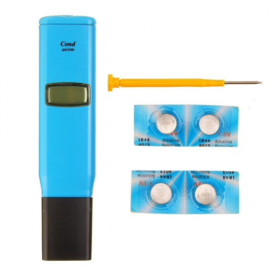 TDS98303 1us/cm Resolution Conductivity Test Pen Conductivity PH Meter Water Detecting Instrument