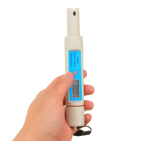 WS-SA287 0.1ppt Resolution Salinity Meter Waterproof PH Meter Pen for Aquaculture