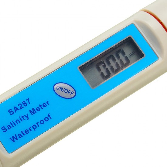 WS-SA287 0.1ppt Resolution Salinity Meter Waterproof PH Meter Pen for Aquaculture