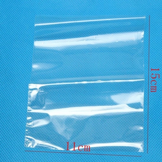 100Pcs 11x15cm Transparent Clear Shrink Wrap Films Package Heat Seal Gift Packaging Bags