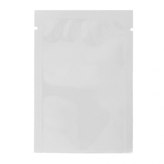 100Pcs 15x22cm Aluminium Foil Open Top Bags Food Storage Packaging Vacuum Bags