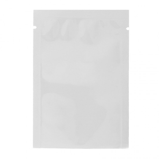 100Pcs 15x22cm Aluminium Foil Open Top Bags Food Storage Packaging Vacuum Bags