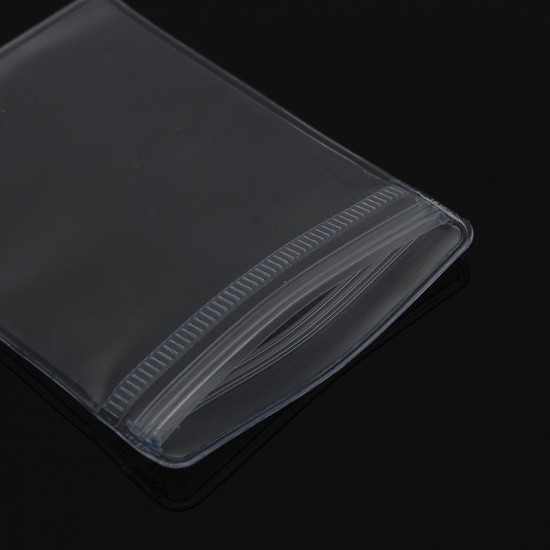 100Pcs 6x8cm Reclosable Ziplock Bag PVC Wrapping Self Adhesive Seal Ring Transparent Bags 100Pcs 6x8cm Reclosable Ziplock Bag PVC Wrapping Self Adhesive Seal Ring Transparent Bags