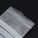 100Pcs 7x10cm Reclosable Ziplock Bag with Writing Panels PE Self Adhesive Seal Ring Bags