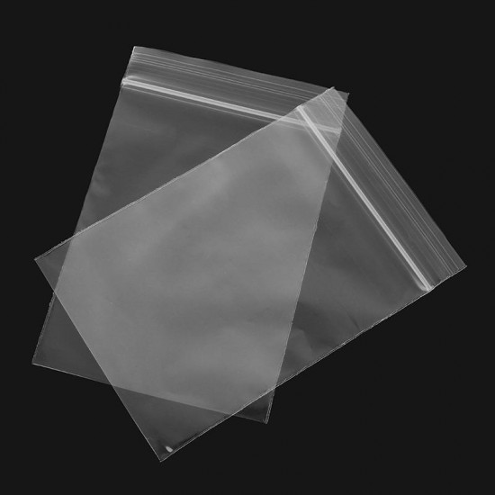 100Pcs 8x12cm Clear Plastic Zip Lock Bags Reclosable Storage Packaging Zipper Bags 100Pcs 8x12cm Clear Plastic Zip Lock Bags Reclosable Storage Packaging Zipper Bags