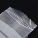 100Pcs 8x12cm Reclosable Ziplock Bag with Writing Panels PE Self Adhesive Seal Ring Bags