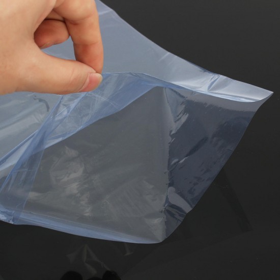 100Pcs PVC Heat Shrink Wrap Bag Film Clear Flat Storage Bag Soap Candles Packaging 20x30cm