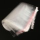 100pcs 12×16cm Clear Cellophane Display Bags Self Adhesive Seal Plastic For Card