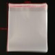 100pcs 12×16cm Clear Cellophane Display Bags Self Adhesive Seal Plastic For Card