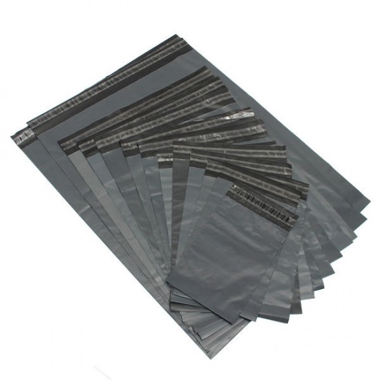 100pcs Poly Mailers Envelopes Shipping Packing Plastic Self Seal Ring Bags