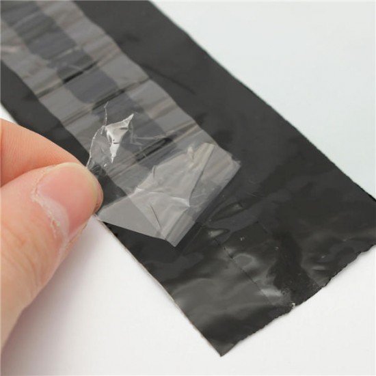 100pcs Poly Mailers Envelopes Shipping Plastic Self Seal Ring Package Bags White