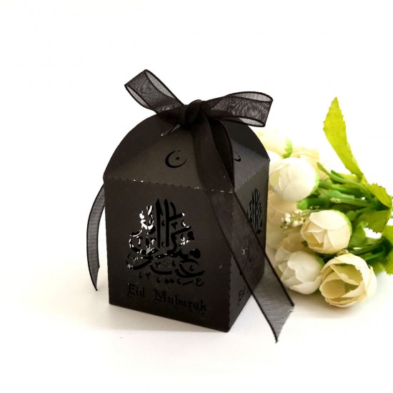 10Pcs/Set Eid Mubarak Paper Gift Box Ramadan Decorations Islamic Party Ornaments 10Pcs/Set Eid Mubarak Paper Gift Box Ramadan Decorations Islamic Party Ornaments